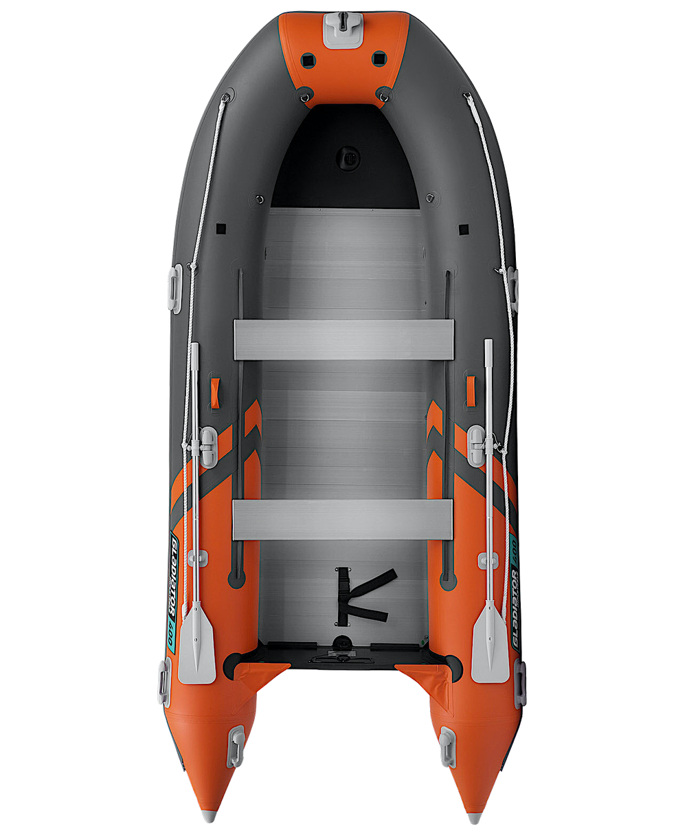 Лодка ПВХ Gladiator Active C400AL с алюминиевым полом