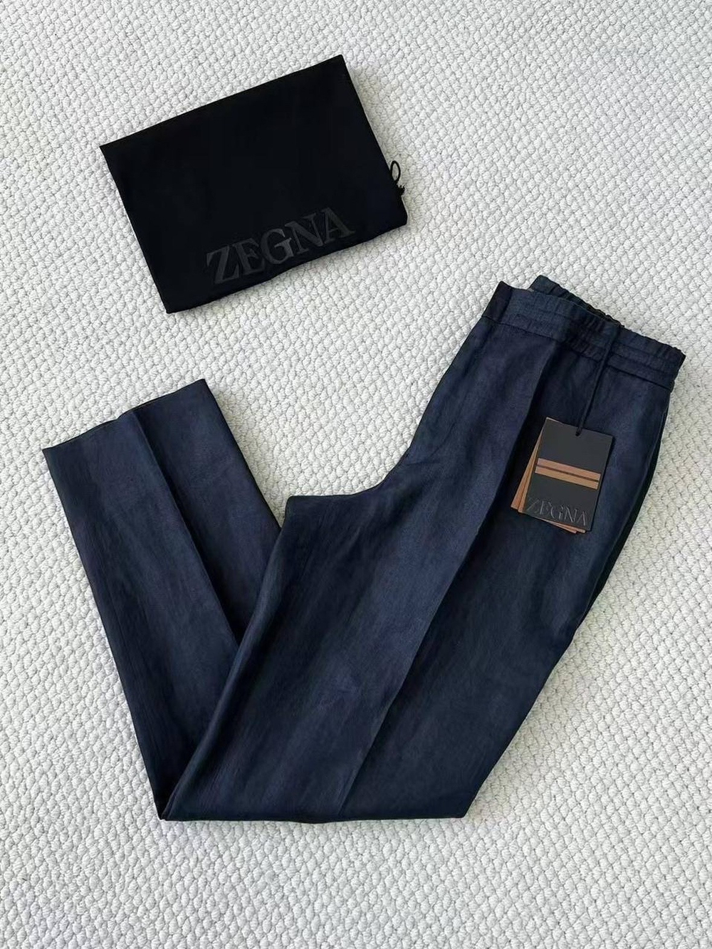 Льняной костюм Ermenegildo Zegna
