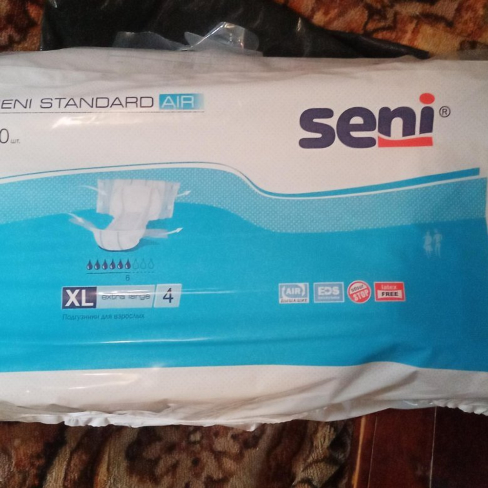 ПОДГУЗНИКИ размер XL  "SENI STANDARD"