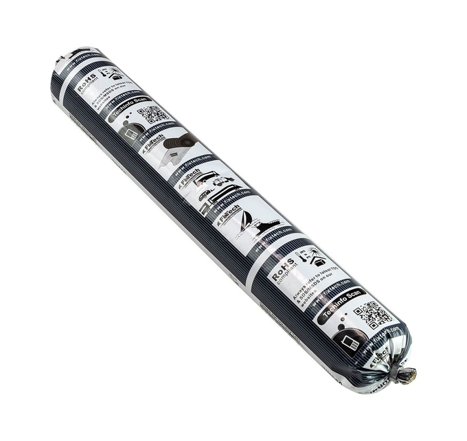 Герметик коричневый, для наклейки палубного покрытия, 600мл