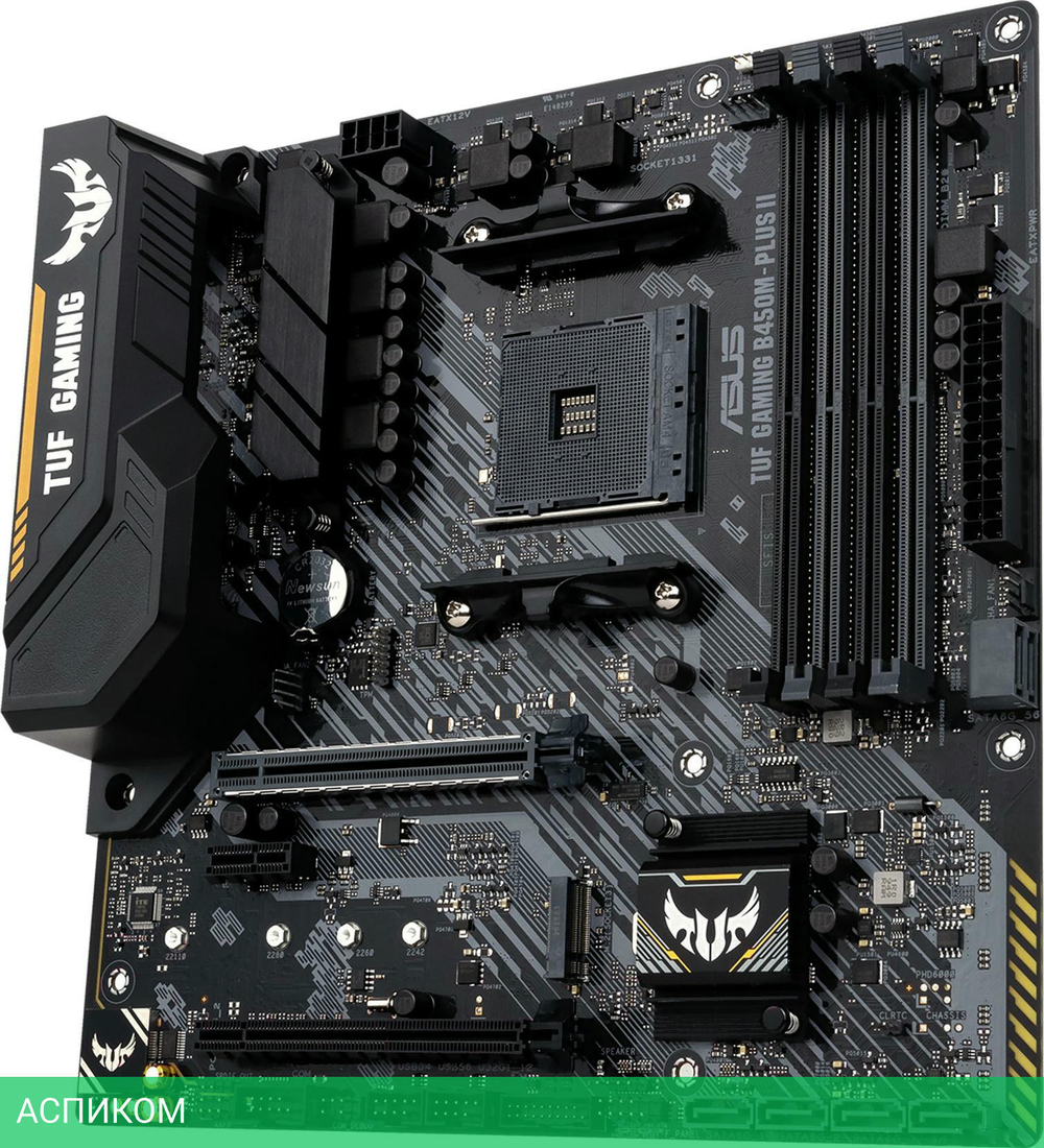 Материнская плата ASUS TUF Gaming B450M-Plus II DDR4