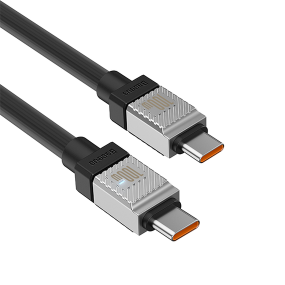 Кабель Baseus Coolplay Series Fast Charging Cable USB Type-C to USB Type-C 100W 2 м черный (CAKW000301)