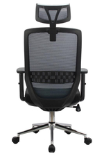 Кресло Riva Альт RCH 833H Серый/Черный