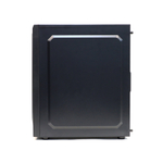 Корпус TESLA TSL-100, Без БП, ATX, RGB, чёрный, 4xRGB FAN, 2xUSB2, 1xUSB3, бок: закалённое стекло (TSL-100-4FB-RGB)