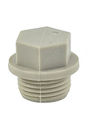 Заглушка (пробка) PP-R серая Дн 20х1/2" НР VALFEX 10163020Г