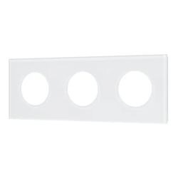 Рамка стеклянная FRM-GLARE-GC-3-WH (Arlight, -) 043838