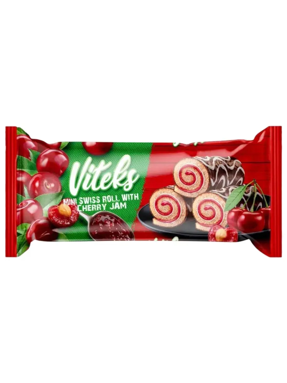 Мини рулетики с Вишневой начинкой Витекс 150 г * 3 шт