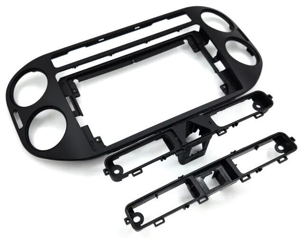 Магнитола для Volkswagen Tiguan 1 2007-2016, Golf Plus (рамка 9 чёрная, любая кнопка) - Teyes CC3-2K монитор 13", QLED+2K, Android 10, ТОП процессор, 4G SIM-слот, CarPlay