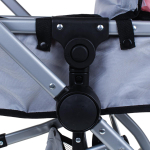 Коляска-трансформер д/кукол 53,5*35,5*63см. 2 колеса вращ, коробка FL9192