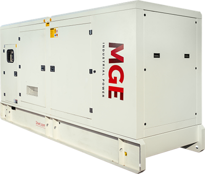 Дизельный генератор MGEp300YI в кожухе с АВР