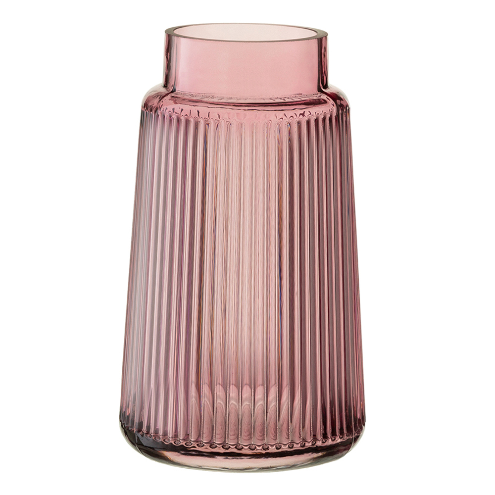 Ваза noemi, 19 см, бордовая