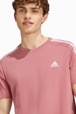 Футболка adidas Essentials Single 3S Tee - розовый