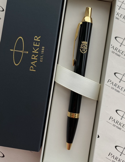 Шариковая ручка Parker IM Metal Black GT 