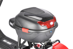 Электроскутер Citycoco White Siberia TRIKE MINI 1500W Красный