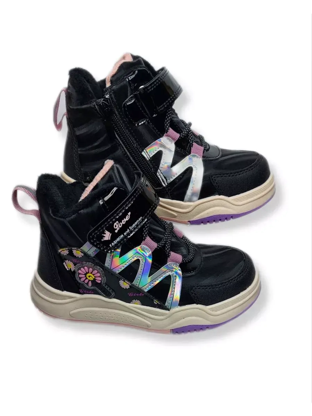 Ботинки для девочки детские хит сезона