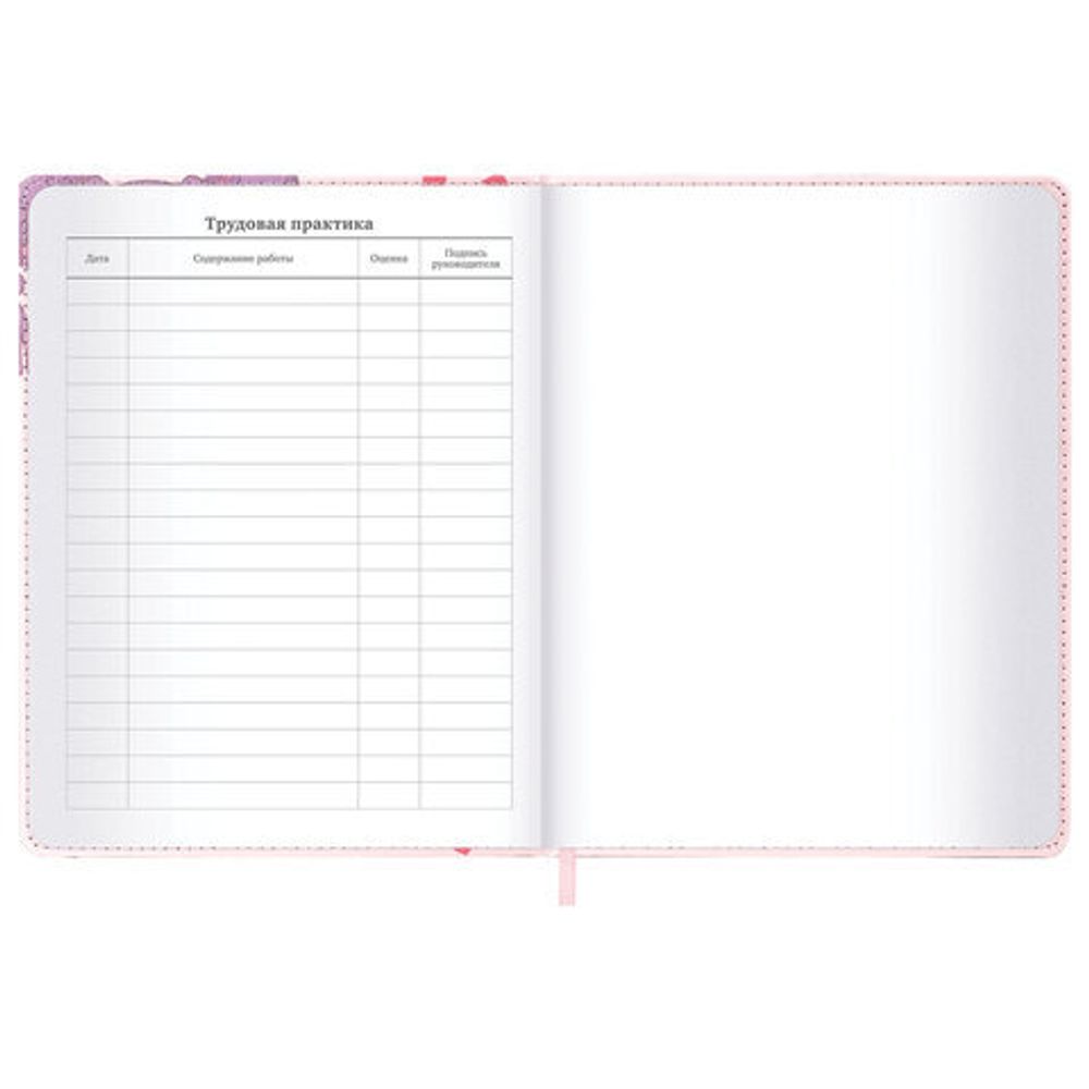 Дневник 1-11 класс 48 л., кожзам (твердая), застежка, BRAUBERG, "Аниме девочка", 107228