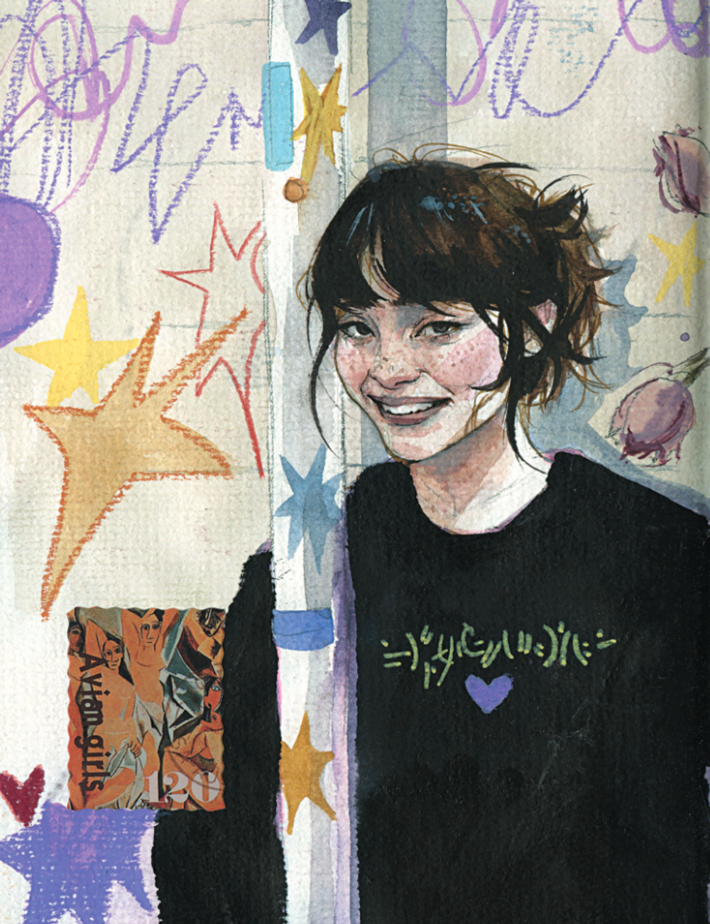 Артбук HUMID PEACH. Вся жизнь в скетчбуке