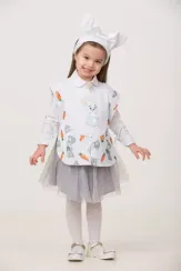 Каранавальный костюм "Зайка", размер 110-56, Батик (2205-110-56)