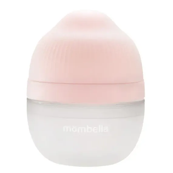 Антиколиковая бутылочка Mombella Розовая 120 мл