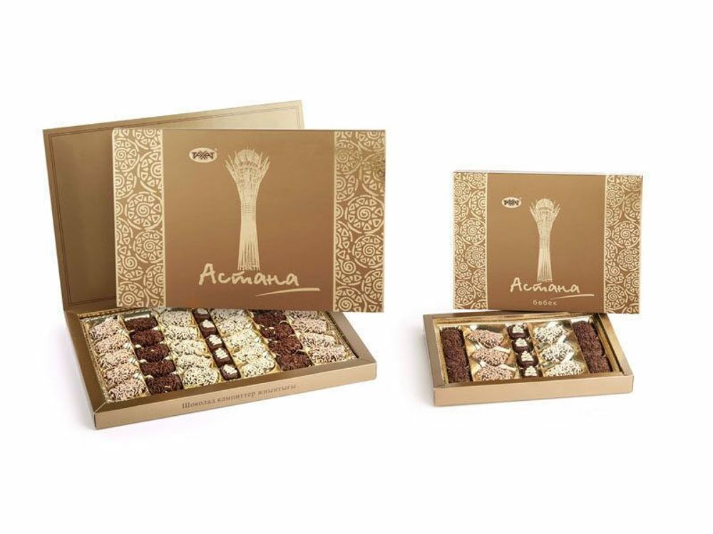 Набор шоколадных конфет Астана х/к 500 гр