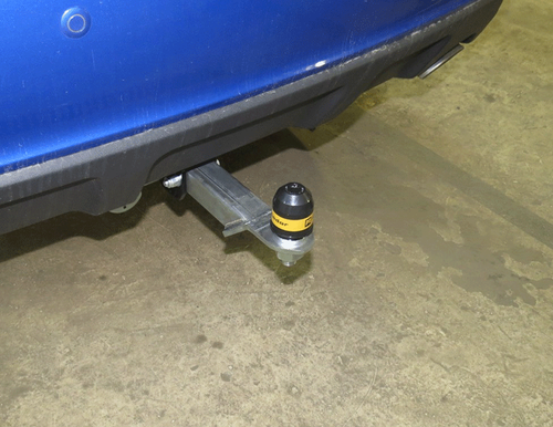 Фаркоп Motodor Haval H2 с 2015 г. (оцинк. Шар) арт.93105-E