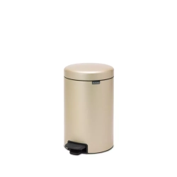 Brabantia - NewIcon Контейнер для мусора Gold Metalic, 12 л. / артикул   304446  / GTIN 8710755304446