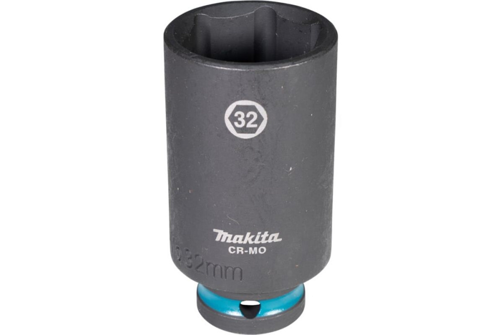 Ударная удлиненная торцовая головка Impact Black 1/2" 32x81,5 мм Makita E-16558