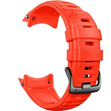 Ремешок 26 мм силиконовый для Garmin Instinct 2X Solar / Instinct 2X Solar Tactical оригинальное быстросъемное крепление Torch (Красный)