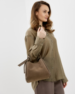 Сумка 565 15 тауп темный