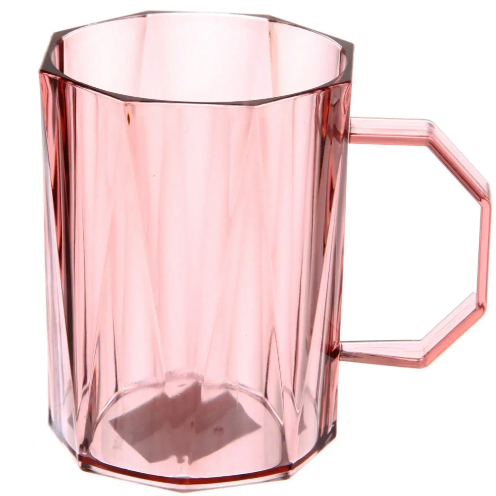 Кружка пластиковая 350мл «Геометрия», микс цветов