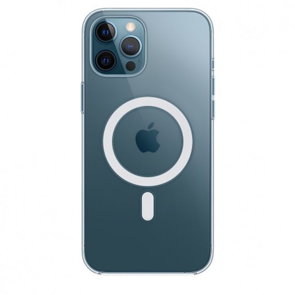 Клип-кейс Apple Clear Case with MagSafe для iPhone 12 Pro Max (прозрачный)