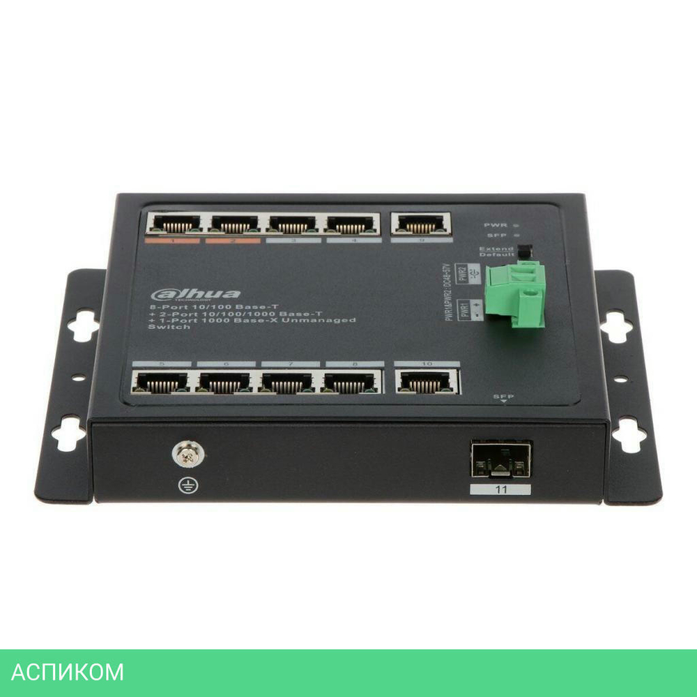 Коммутатор Dahua DH-PFS3111-8ET-96-F