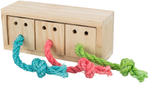 Игрушка для лакомств "Куб", дерево, 16 × 6 × 7 см, Trixie