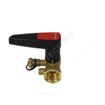Клапан балансировочный ручной латунь Basic Ду 32 G1 1/4" Ру25 ВР Kvs=15.5м3/ч без ниппелей BROEN 46490000-001003