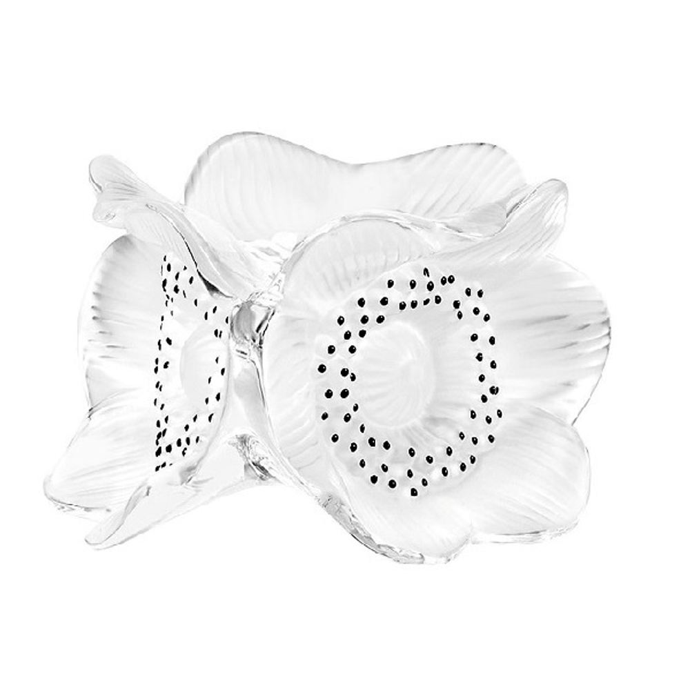 Подсвечник Анемоны прозрачный Lalique