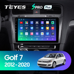 Teyes SPRO Plus 10,2" для Volkswagen Golf 2012-2020