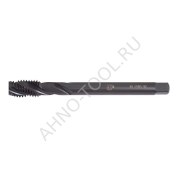 Метчик м/р М12х1,25 Р6М5/М2 DIN376 BLACK OXIDE, с винтовой канавкой, ТОЧИНТЕХ