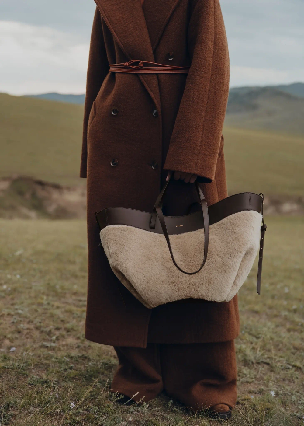 POLENE СУМКА CYME, АЛЬПАКА