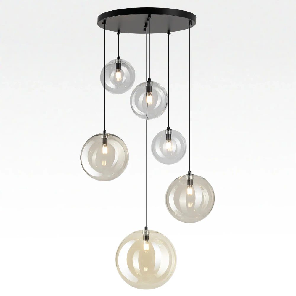 Citilux ORTON CL202163 Люстра каскадная Микс