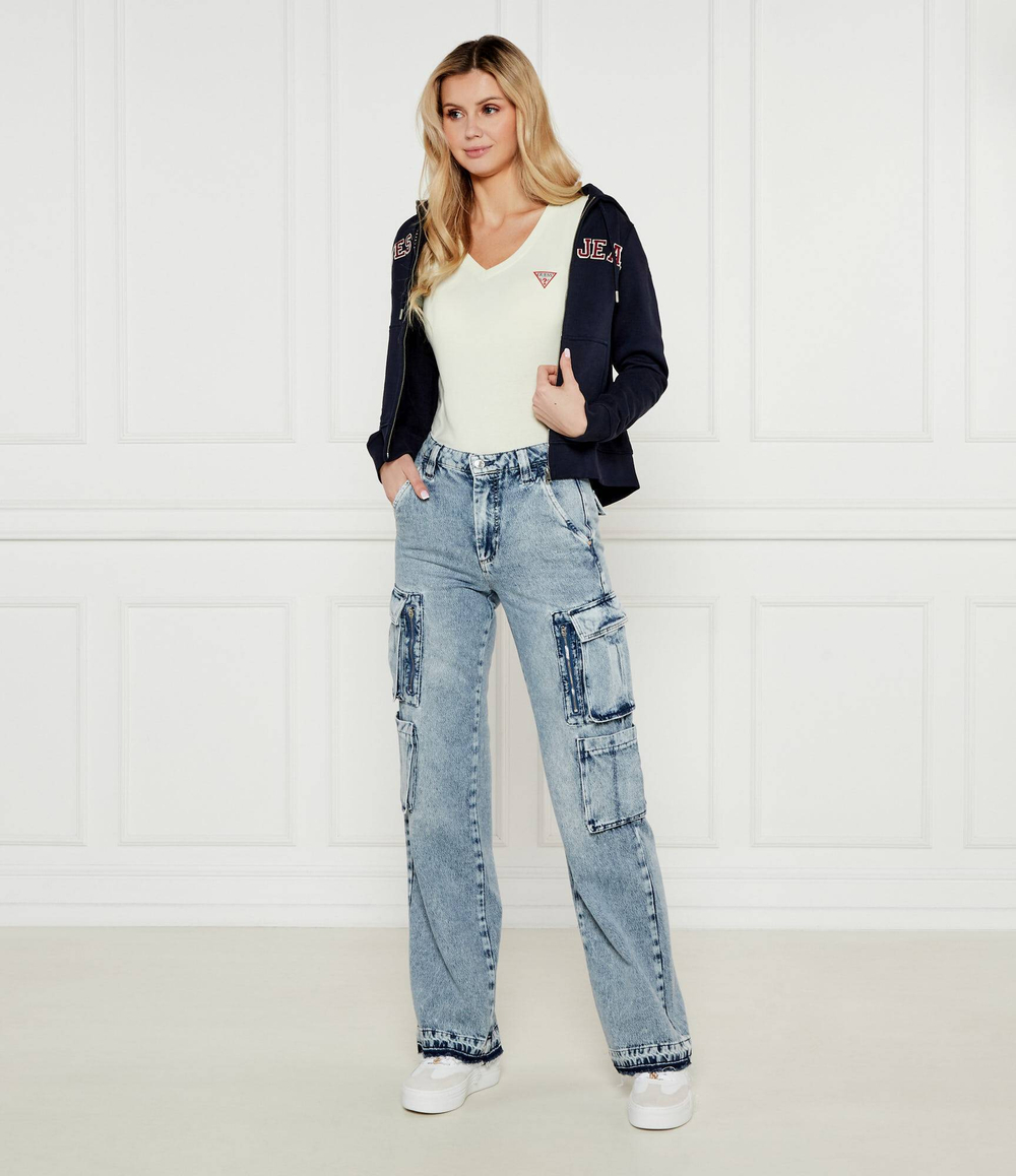 Джинсы KORI GUESS - голубой(W5RA97 D5LG1)