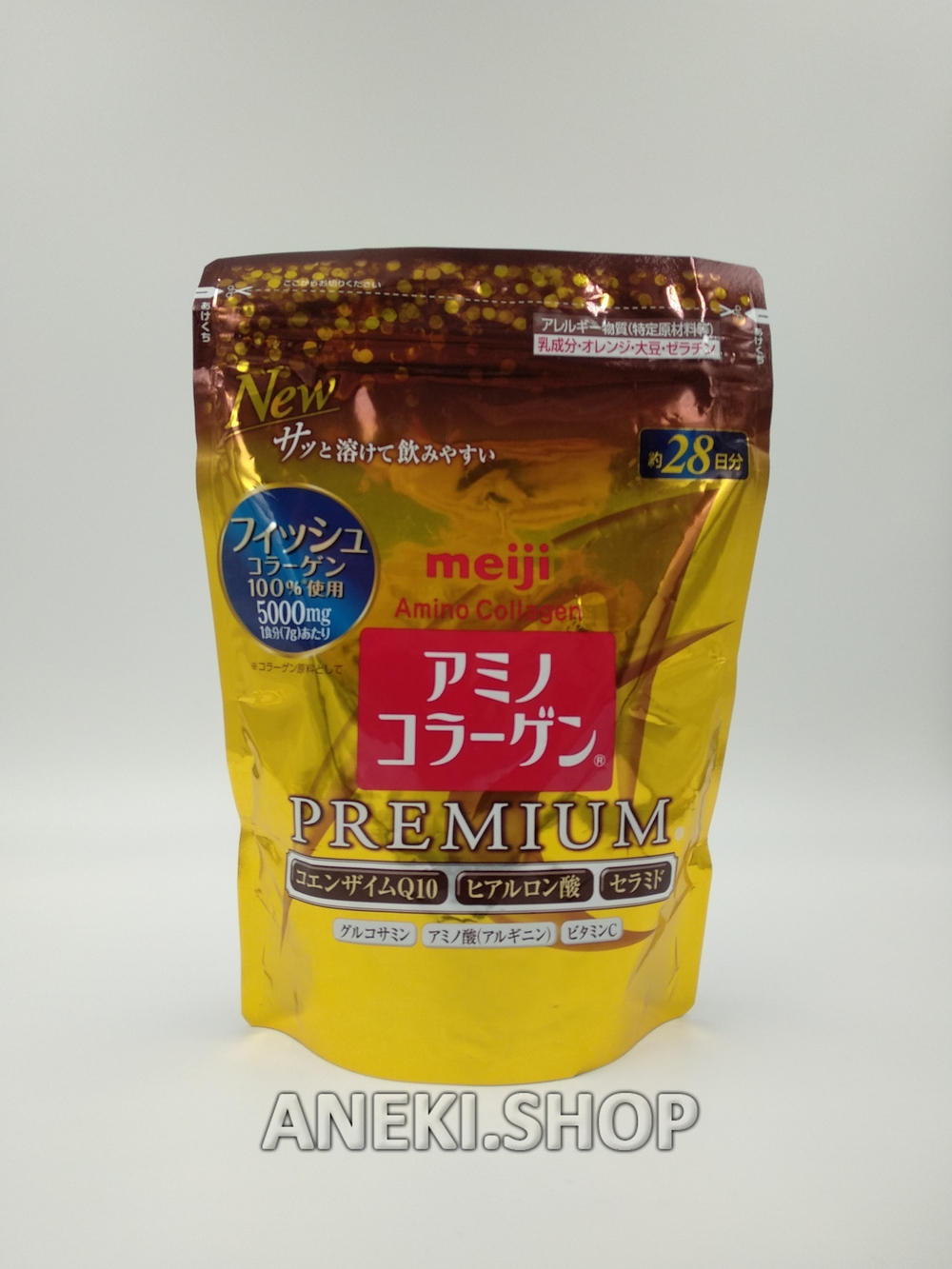 Амино-коллаген Премиум для красоты и молодости кожи на 28 дней 214 г Premium Meiji