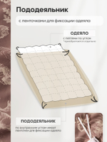 Комплект постельного белья Сатин Премиум на резинке CPAR049