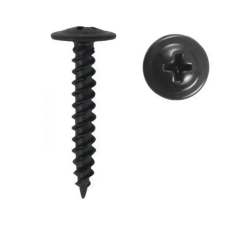 Саморез с прессшайбой черный 4,2х16 мм 400 шт острый
