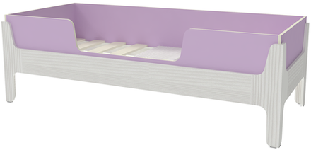 Кровать односпальная КарИВи Лотос  Белое Дерево Ирис