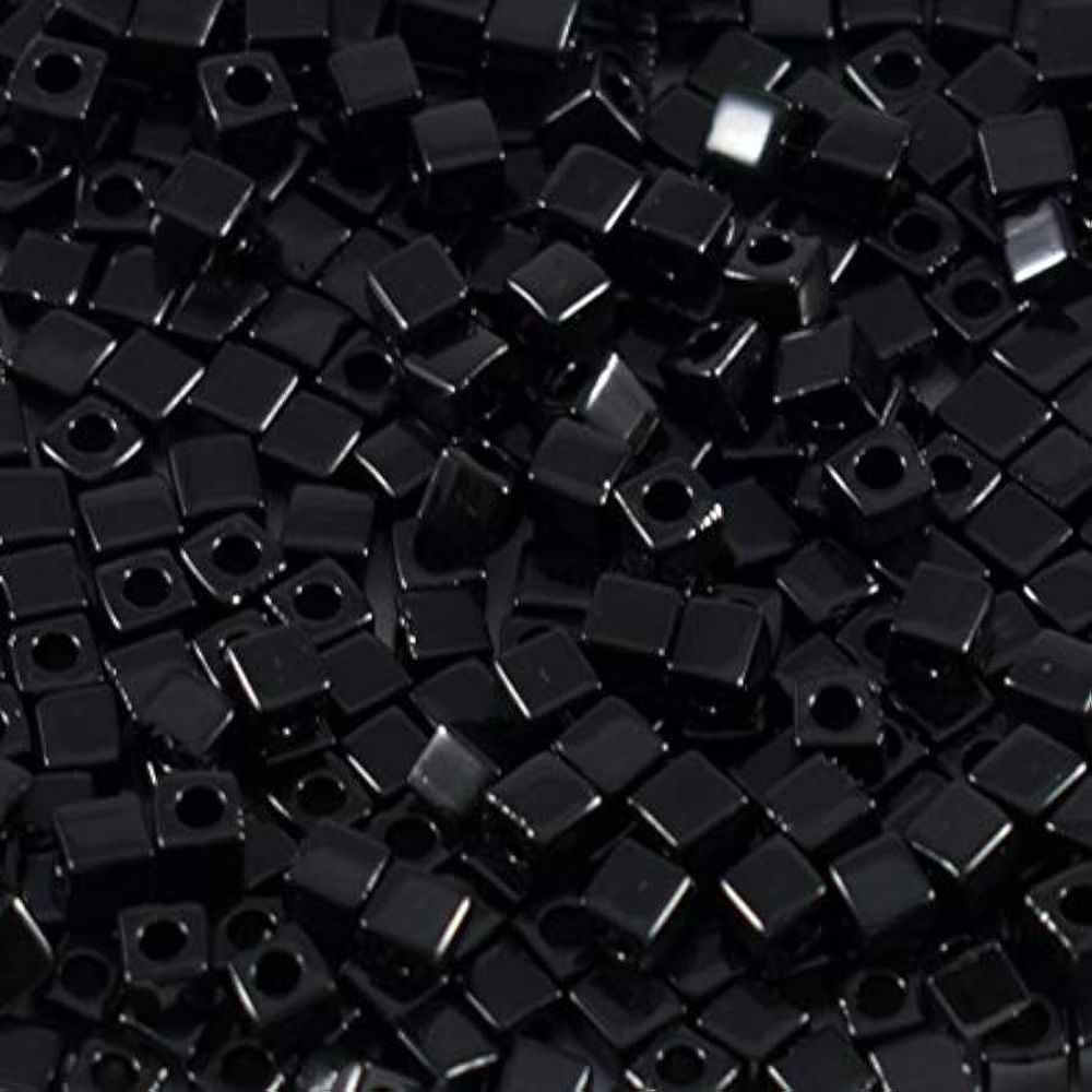 Miyuki Square Beads 1,8 mm Black