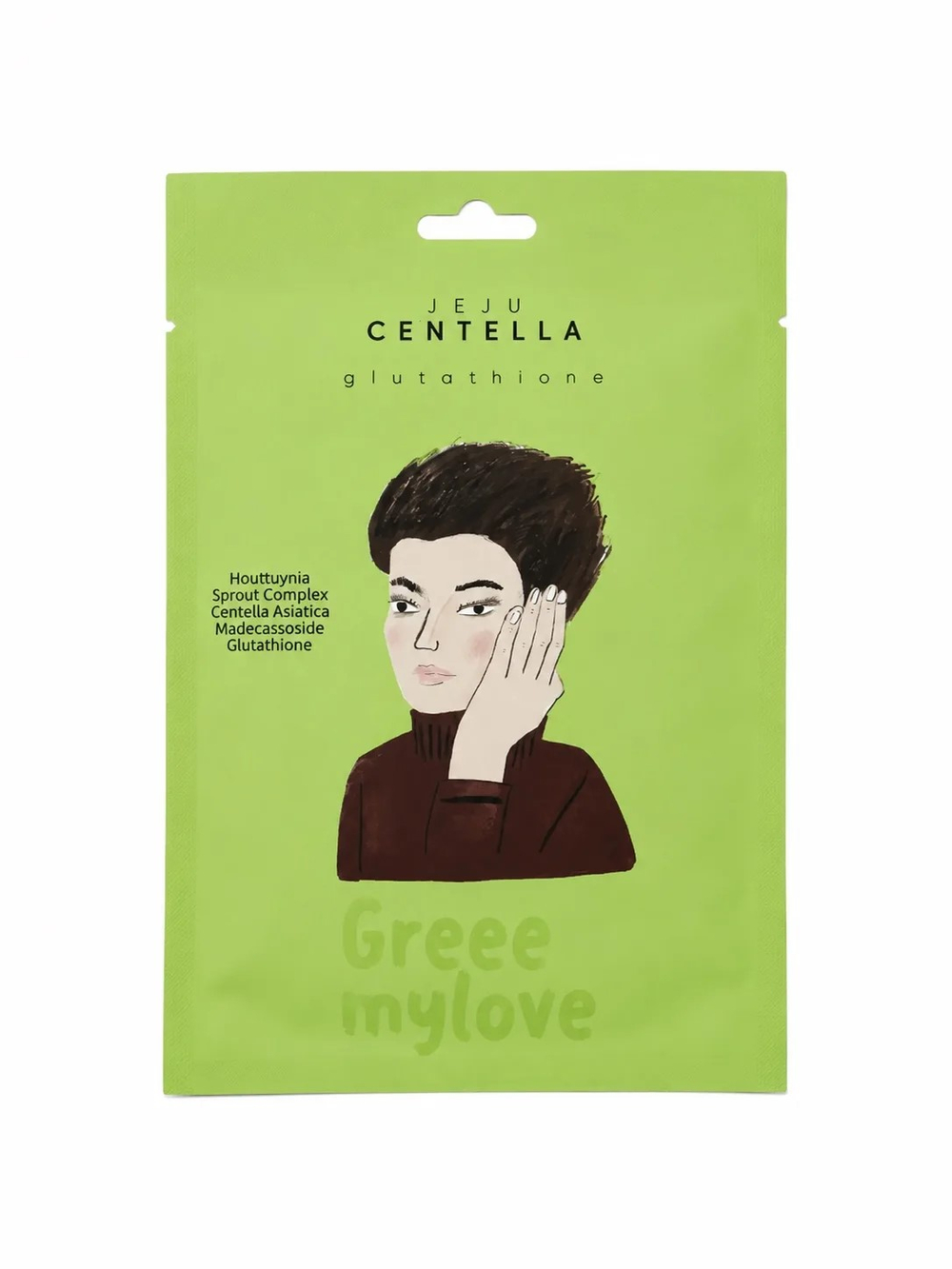 Тканевая маска с экстарктом центеллы DR.LOLA Tone Up Lifting TT Ampoule Mask