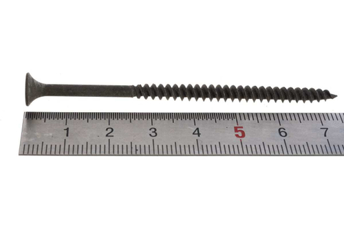 Фосфатированный саморез с мелкой резьбой по дереву/металлу Зубр PH2, 4,2x76 мм 20 шт 300016-42-076