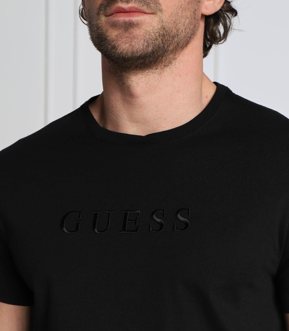 футболка ss classic GUESS - черный(M2BP47 K7HD0)