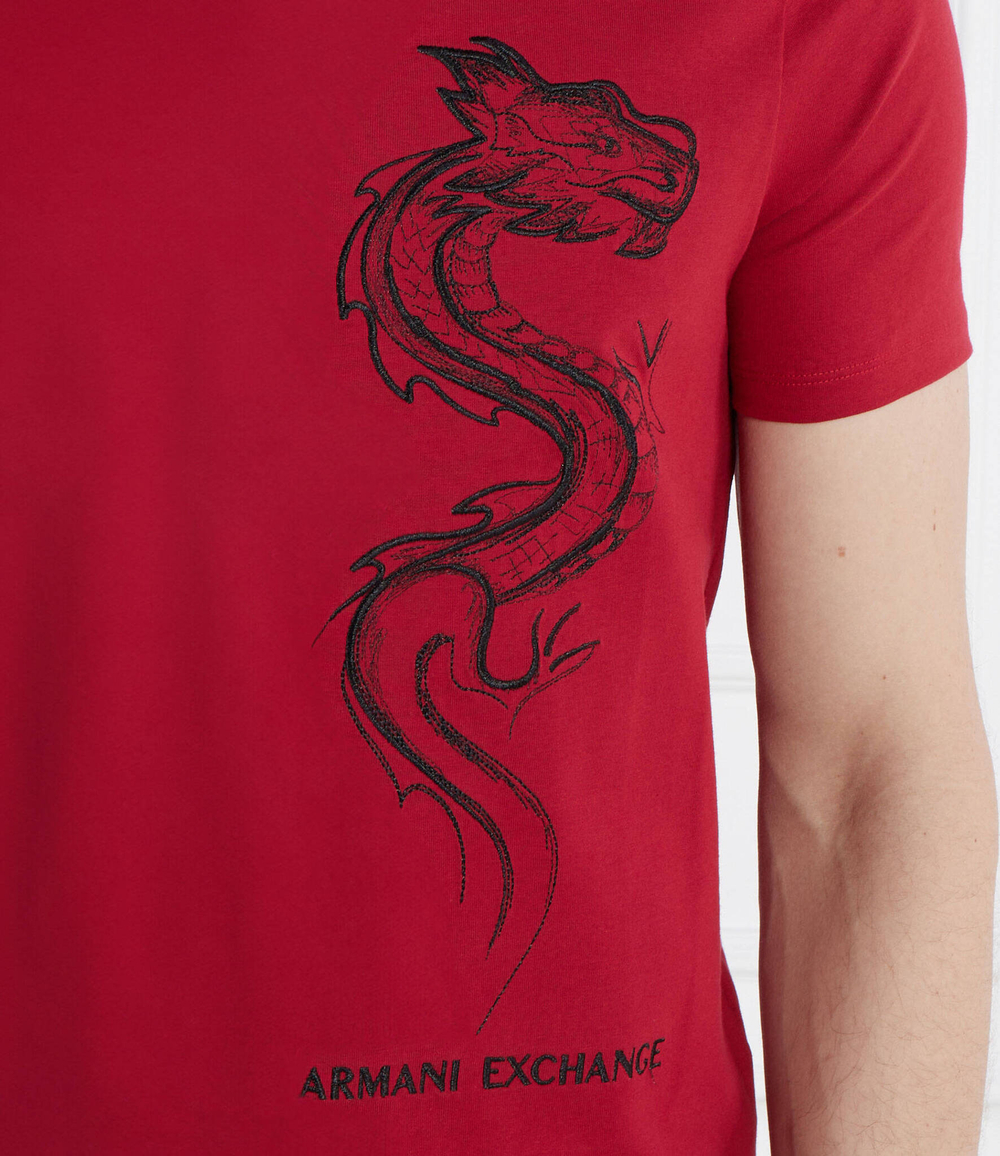 Футболка Armani Exchange - красный(3DZTDD ZJ9JZ)