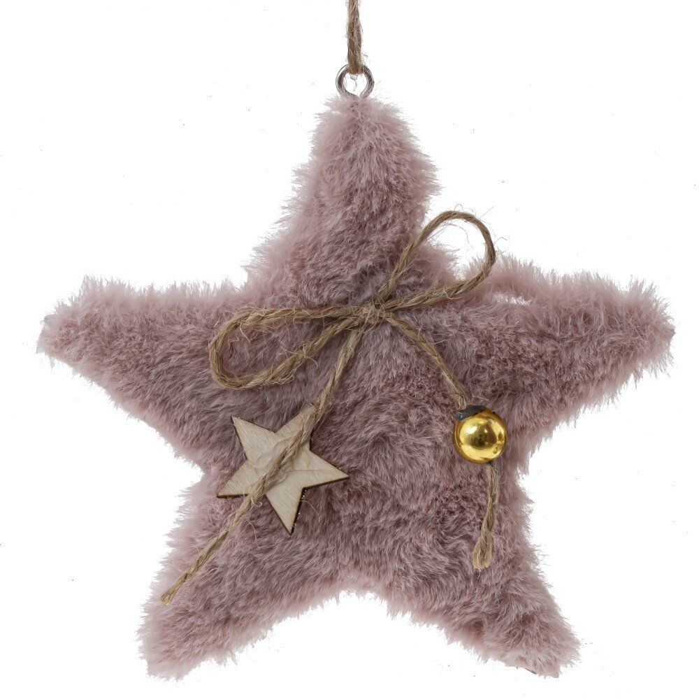 GAEM Изделие декоративное подвесное "Сердце/Ёлка/Звезда", L9 W1 H11 см, 3в.